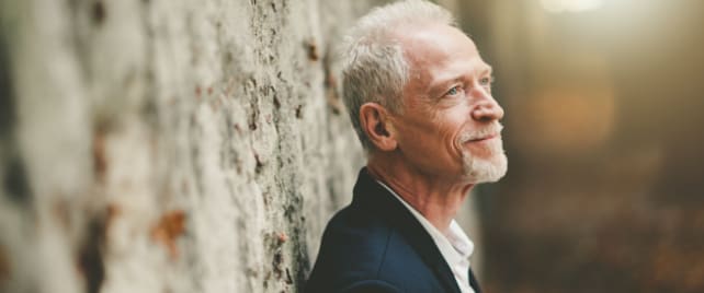 Healthy older man